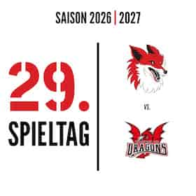 Oberliga - 29. Spieltag: Füchse Duisburg - Herforder Ice Dragons Spiel alleato Arena - Heimat der Füchse Duisburg 2026