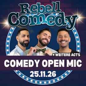 Rebell Comedy - Comedy Open Mic Aufführung BORA Duisburg 2026