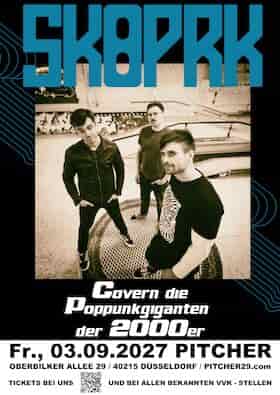 SK8PRK - Covern die Poppunkgiganten der 2000er Konzert Pitcher Rock'n'Roll Headquarter Düsseldorf 2027