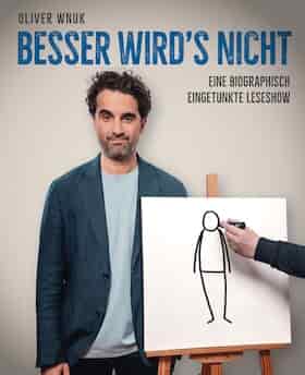 Oliver Wnuk - Wnuk denkt laut und liest was vor - die biographisch eingetunkte Show Aufführung RuhrHOCHdeutsch Spiegelzelt Dortmund 2027