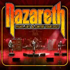 Nazareth - Right, Left & Centre Tour 27 Konzert Turock Essen 2027
