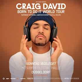 CRAIG DAVID - Born To Do It 25th Anniversary Tour konser Mitsubishi Electric HALLE Düsseldorf 2027