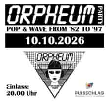 Orpheum Party Konzert Pulsschlag Bürgerhaus Dortmund 2026