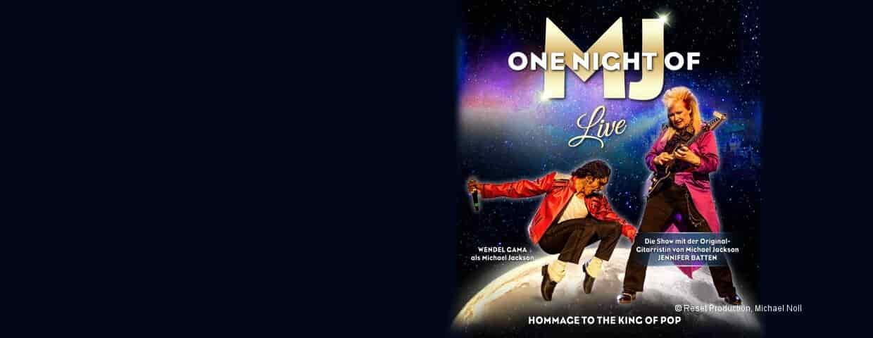 One Night of MJ - The Tribute to The King of Pop! Konzert Beethovenhalle Bonn 2026