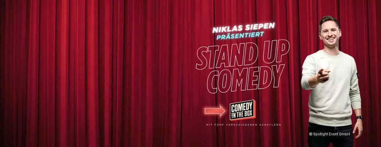 Comedy In The Box Aufführung NEW Box Mönchengladbach 2026