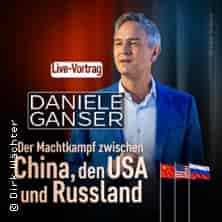 Dr. Daniele Ganser - Der Machtkampf zwischen China, USA und Russland Aufführung Mercatorhalle Duisburg im CityPalais 2027