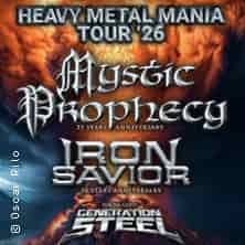 Iron Savior & Mystic Prophecy - Celebrating 30 & 25 years of Metal! concert Matrix Bochum 2026