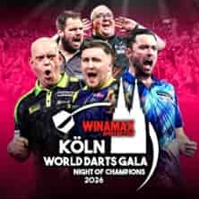World Darts Gala 2026 - Night of Champions match LANXESS arena Köln 2026