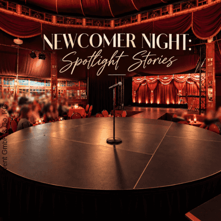 Newcomer Night im Spiegelzelt - Spotlight Stories Veranstaltung Spiegelzelt in Bielefeld 2026