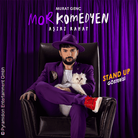 Mor Komedyen Stand Up Gösterisi performance Capitol Theater Düsseldorf 2026