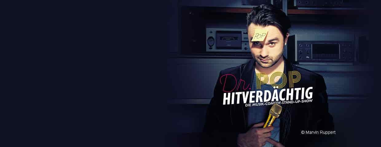 Dr. Pop - Hitverdächtig - Die Musik-Comedy-Stand-Up-Show Aufführung Tanzbrunnen Köln 2027