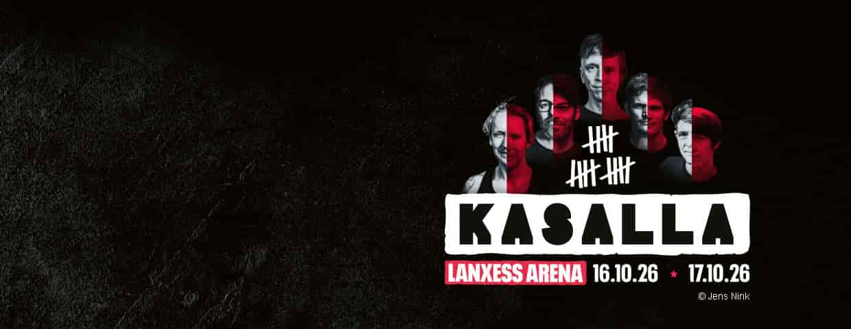 15 Jahre Kasalla in der Arena + Gäste konser LANXESS arena Köln 2026