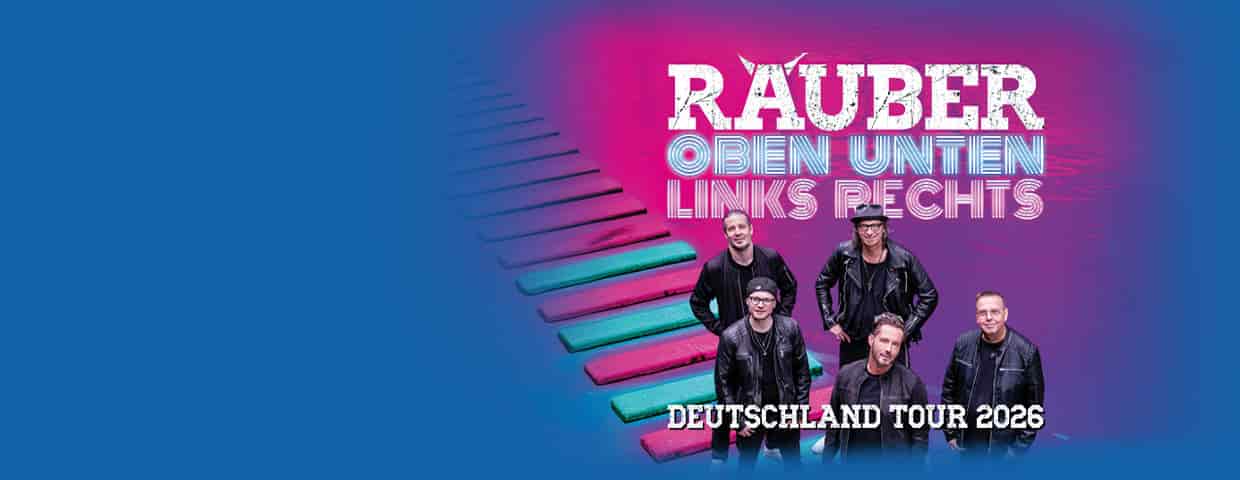 Räuber - Oben Unten Links Rechts Konzert Scala Club Leverkusen 2026
