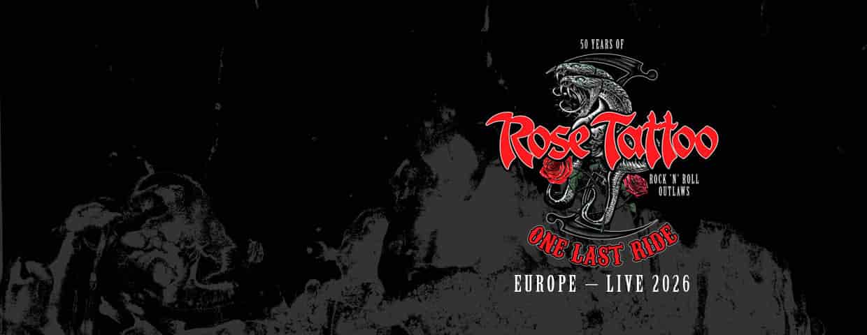 Rose Tattoo - Rock'n'Roll Outlaws – One Last Ride konser Zeche Bochum 2026