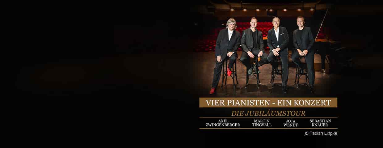 Vier Pianisten - Ein Konzert - Die Jubiläumstour konser Messe+Congress Centrum Halle Münsterland 2026