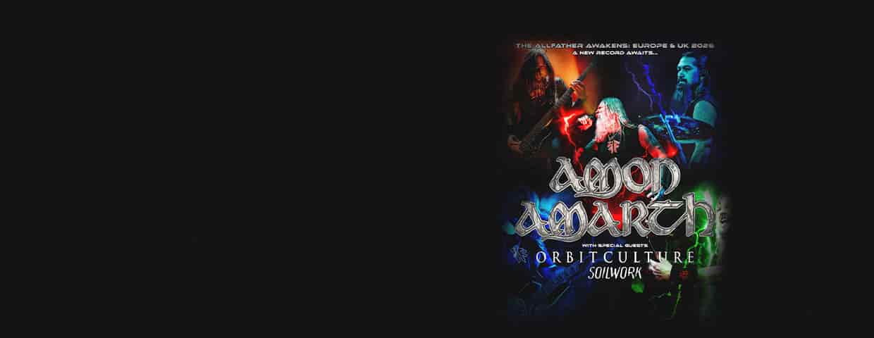 Amon Amarth - The Allfather Awakens - Europe & UK 2026 konser Rudolf Weber-ARENA Oberhausen 2026