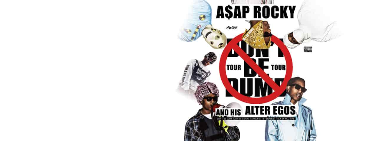 A$AP Rocky - Don't Be Dumb World Tour konser LANXESS arena Köln 2026