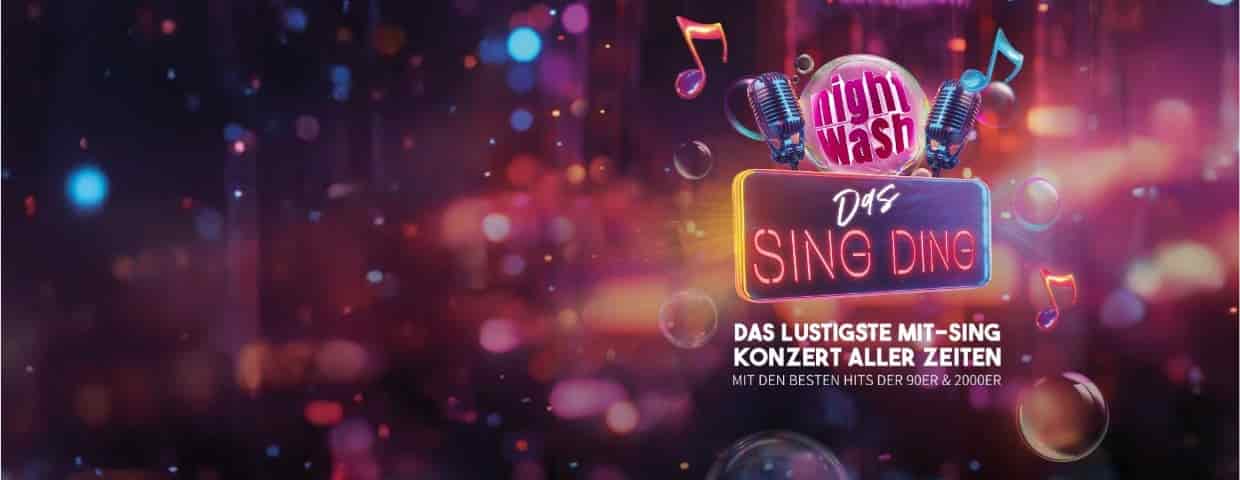 NightWash - Das Sing Ding gösteri Zeche Bochum 2027