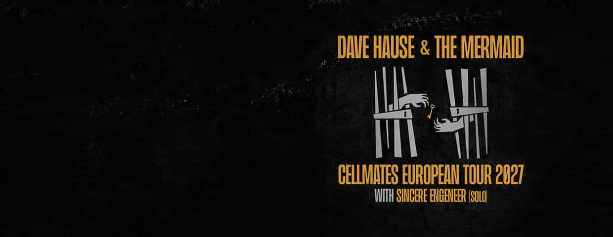 Dave Hause & The Mermaid - Cellmates European Tour 2027 Konzert Die Kantine Köln 2027