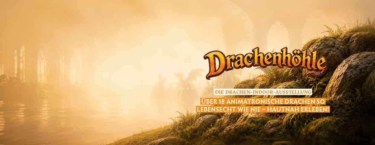 Drachenhöhle - Die Drachen-Indoor-Ausstellung gösteri NEW Box Mönchengladbach 2026