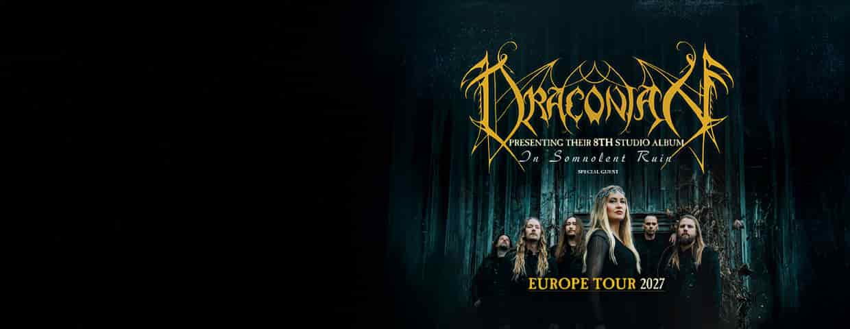Draconian + Special Guest: Saturnus - Opener: Ann my Guard - Tour 2027 Konzert Kulttempel Oberhausen 2027