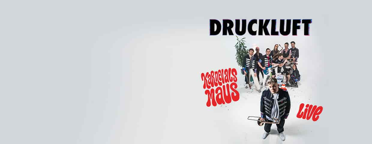 Druckluft - Tour 2027 Konzert Sputnikhalle Münster 2027