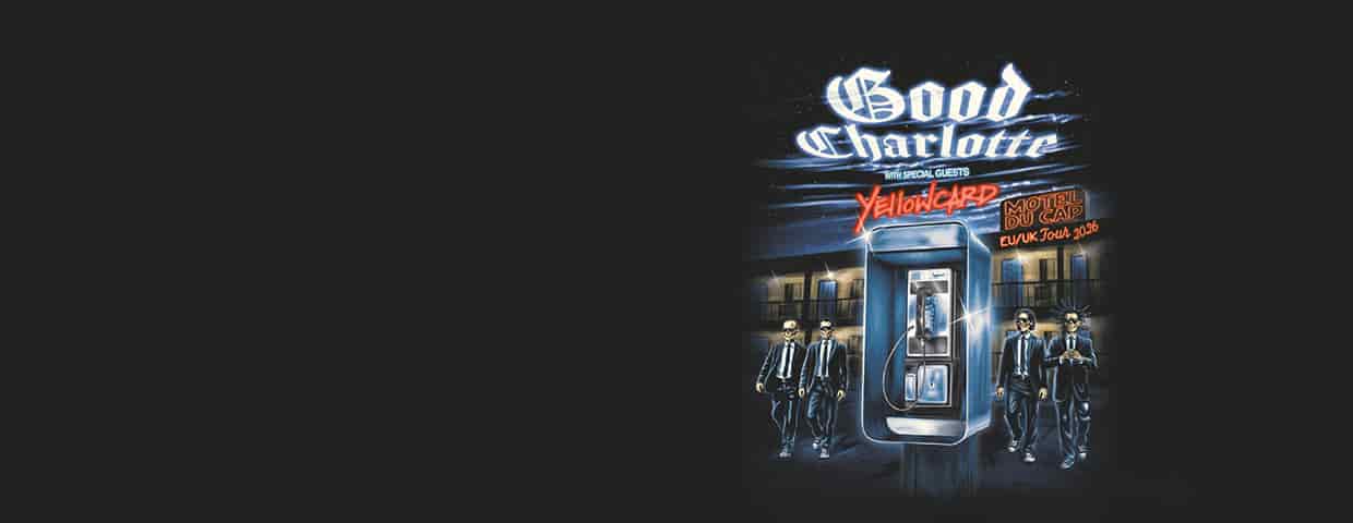 Good Charlotte - Motel Du Cap EU / UK Tour konser Mitsubishi Electric HALLE Düsseldorf 2026