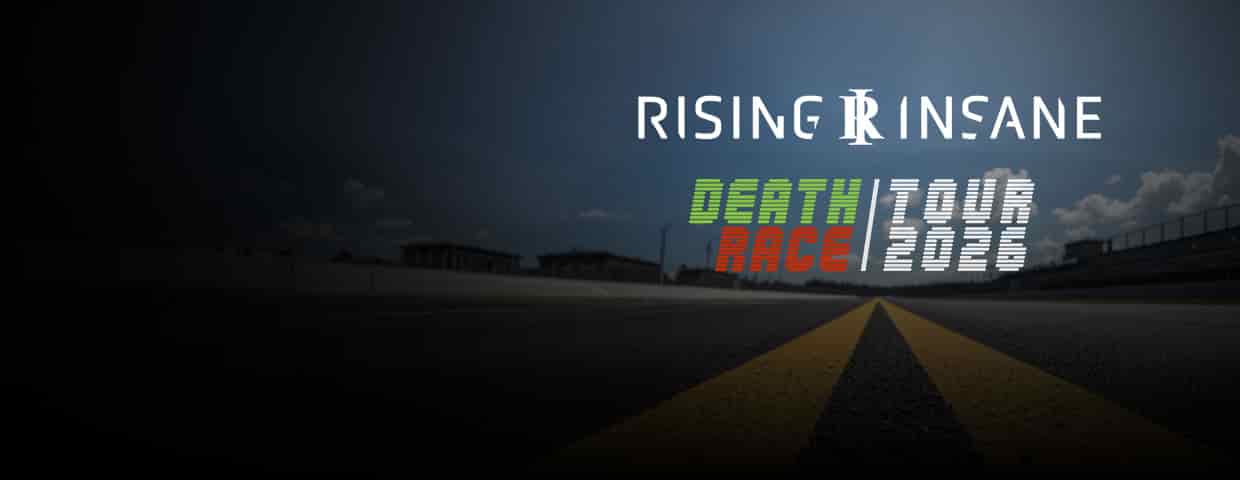 Rising Insane - Deathrace Tour 2026 Konzert Garagen Köln 2026