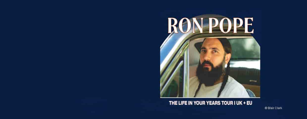 Ron Pope - The Life In Your Years Tour / UK + EU concert YUCA Köln 2026