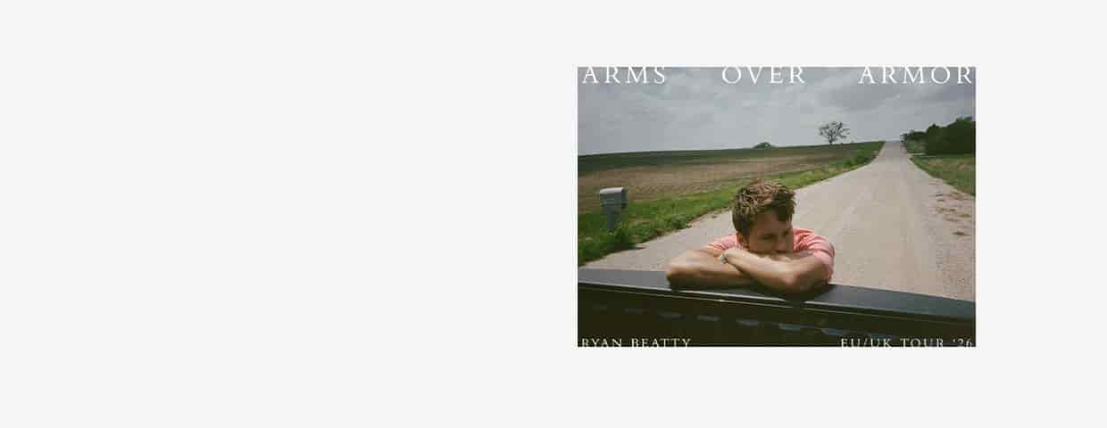 Ryan Beatty - Arms Over Armor Tour konser Club Bahnhof Ehrenfeld Köln 2026