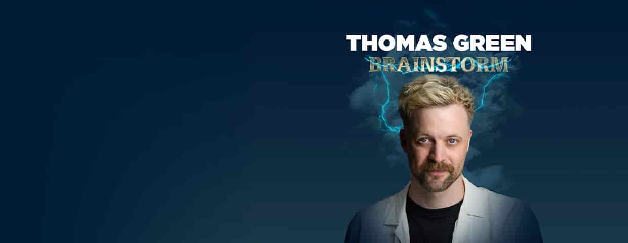 Thomas Green - Brainstorm gösteri Bürgerhaus Stollwerck Köln 2026