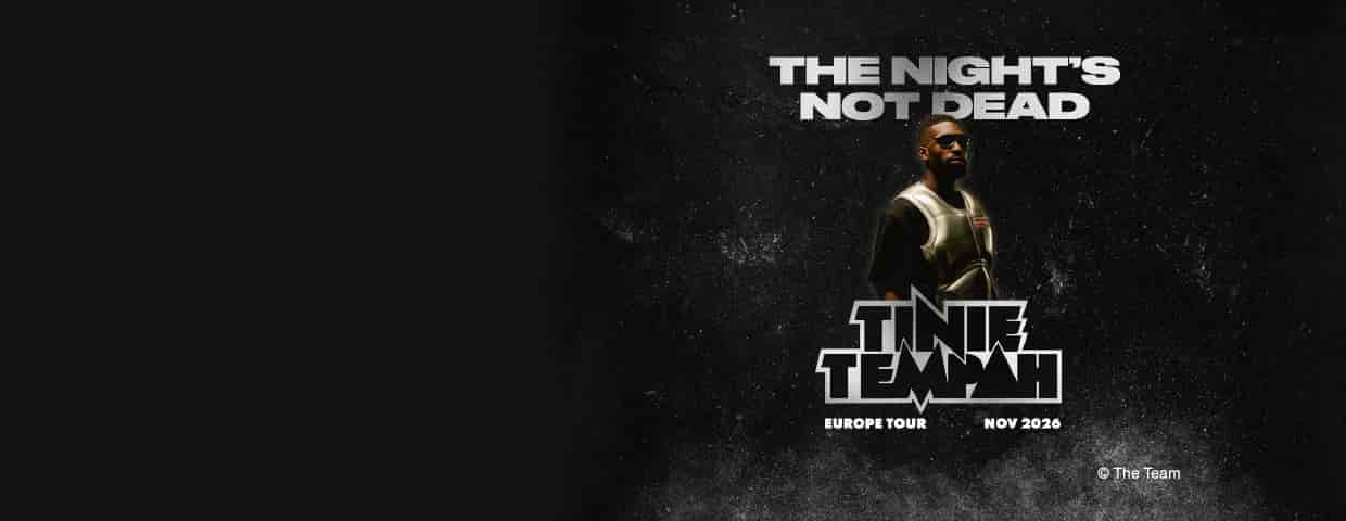Tinie Tempah - The Night's not dead Tour konser Veedel Club Köln 2026