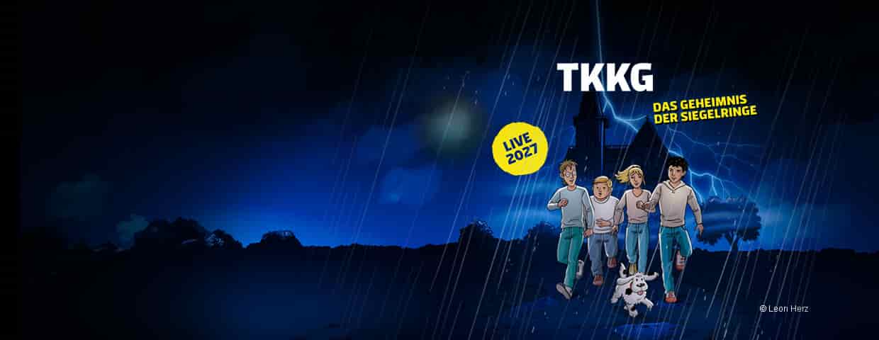 TKKG - Das Geheimnis der Siegelringe - Live-Hörspiel 2027 gösteri Stadthalle Köln-Mülheim 2027