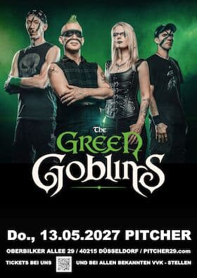 THE GREEN GOBLINS konser Pitcher Rock'n'Roll Headquarter Düsseldorf 2027