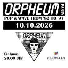 Orpheum Party Konzert Pulsschlag Bürgerhaus Dortmund 2026