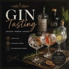 Gin-Tasting Veranstaltung Haus Oveney Café Restaurant Bochum 2027