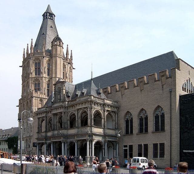 Historisches Rathaus Köln, Eingang Alter Markt