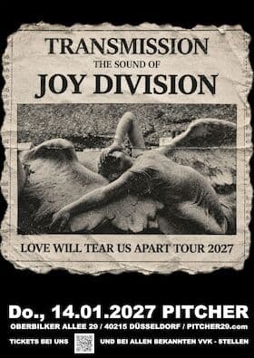 TRANSMISSION - THE SOUND OF JOY DIVISION Konzert Pitcher Rock'n'Roll Headquarter Düsseldorf 2027
