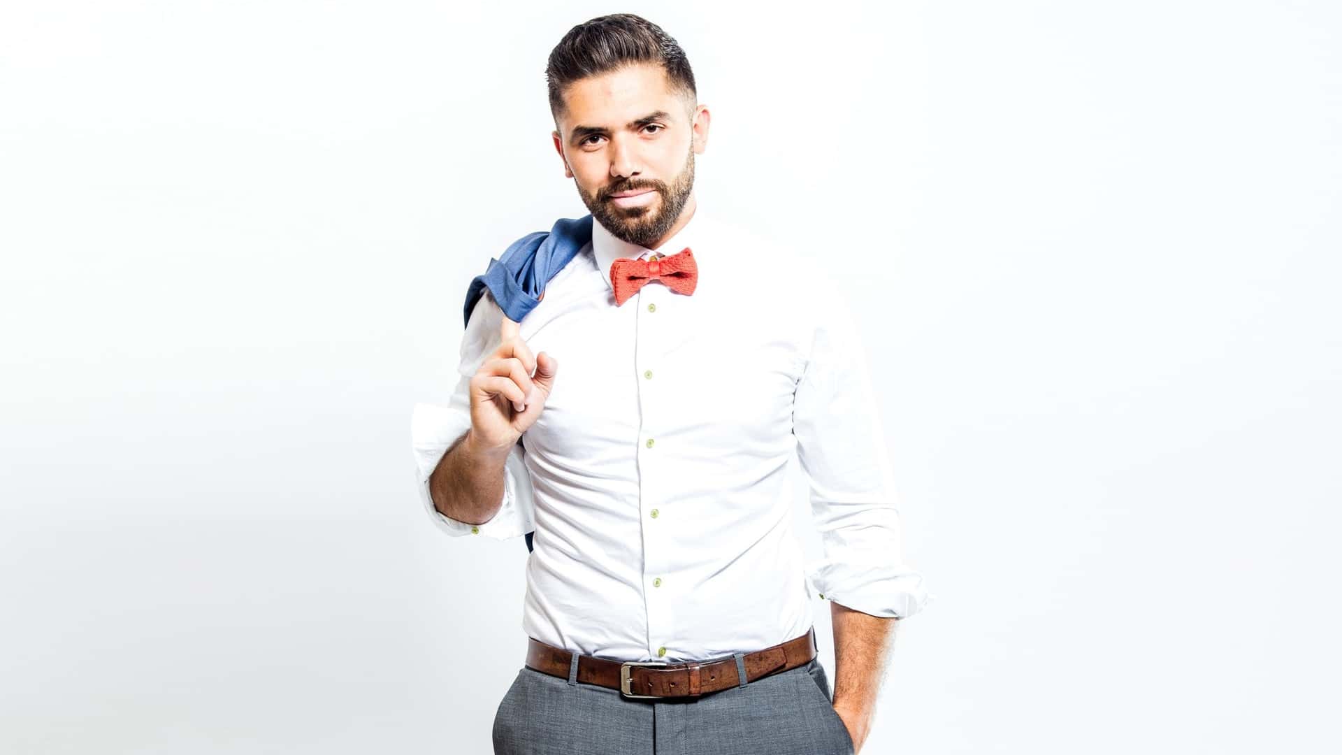 Khalid Bounouar Live Mic Aufführung Restaurant & Club Tajine Aachen 2026