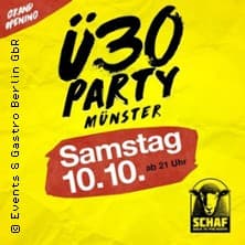 Ü30 Party Münster – Grand Opening concert Schaf Münster 2026