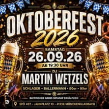 Spö407 Oktoberfest Veranstaltung Spö 407 Mönchengladbach 2026