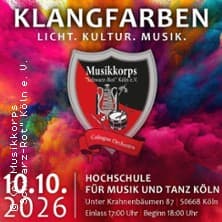 Jahreskonzert 2026 - Klangfarben - Licht. Kultur. Musik Konzert Hochschule für Musik und Tanz Köln 2026