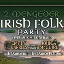 2. Mengeder Irish Folk Party concert Kulturzentrum Mengeder Saalbau Dortmund 2026