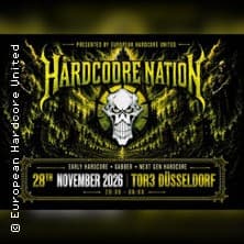 HARDCORE NATION Konzert Tor 3 Düsseldorf 2026