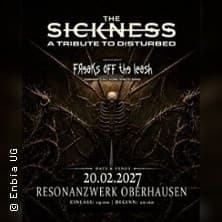Disturbed + Korn Tribute concert ResonanzWerk Oberhausen 2027