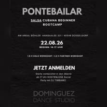Salsa BEGINNER Bootcamp Aufführung Areal Böhler Düsseldorf 2026