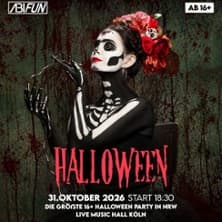Live Music Hall XXL Halloween 2026 16+ concert Live Music Hall Köln 2026