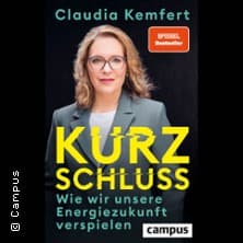 Claudia Kemfert: Kurzschluss – Wie wir unsere Energiezukunft verspielen Aufführung Interim der Zentralbibliothek (Stadtbibliothek Köln) 2026