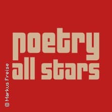 Poetry All Stars #31 Aufführung Lokschuppen Bielefeld 2026